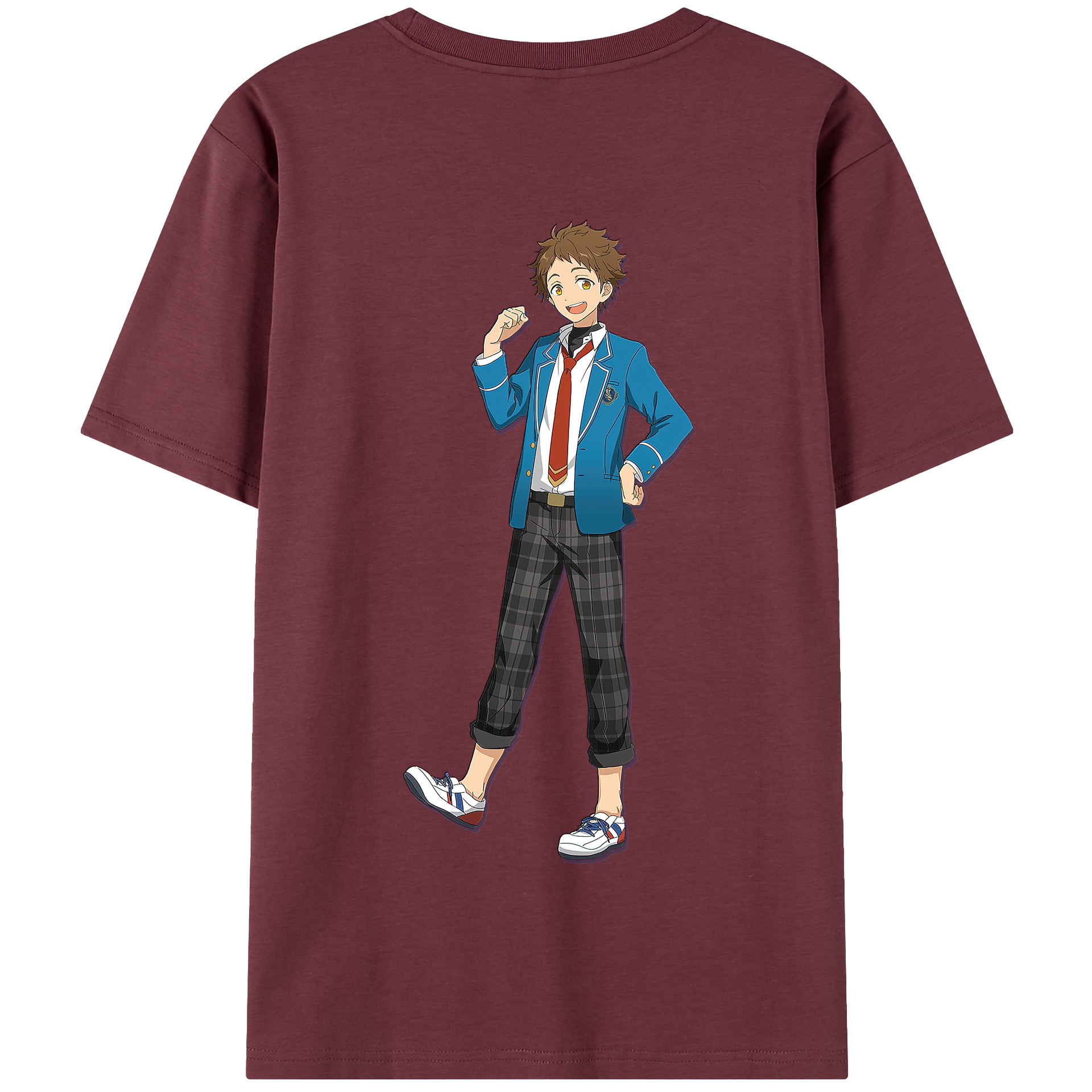（画像用） あんさんぶるスターズ! Ensemble Stars 綿100％半袖Tシャツ（背面プリント）
